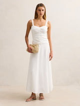 Tess Ruched Front Top Forever New