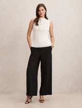 Scout Sleeveless Drape Top Forever New