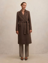 Aydee Double Breasted Coat Forever New