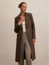 Aydee Double Breasted Coat Forever New