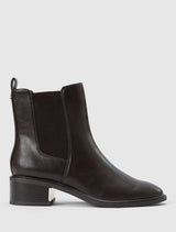 Imogen Chelsea Boot Chocolate Brown Forever New