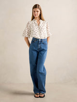 Helena Spot Blouse Forever New