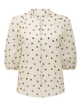 Helena Spot Blouse Forever New