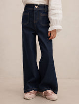 Lauren Girls Pocket Jeans Dark Wash Forever New