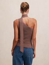 Isla Scarf Knit Top Forever New