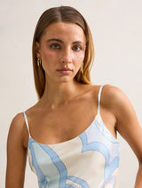 Violet Strappy Slip Dress Forever New