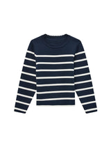 Freya Girls Scallop Knit Stripe Top Forever New