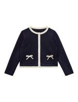 Coco Bow Girls Knit Cardigan Forever New