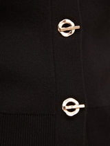 Yasmin Eyelet Detail Knit Cardigan Forever New