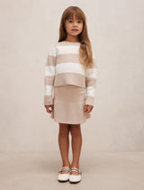 Charlie Girls Knit Skirt Forever New