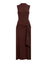 Irina Tie Detail Knitted Dress Forever New