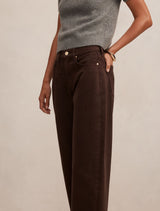 Emma Mid-Rise Barrel Jeans Forever New