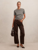 Emma Mid-Rise Barrel Jeans Forever New