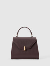 Mietta Lock Top Handle Bag 0 Chocolate Forever New