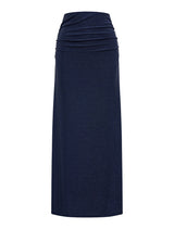 Matilda Metallic Flute Maxi Skirt Forever New