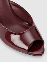 Roxy Peep Toe Mule Heel Forever New