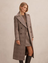 Charlie Check Coat Forever New