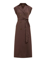 Elsa Sleeveless Trench Midi Dress Forever New