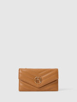 Suzie Quilt Small Purse 0 Tan Forever New