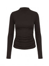 Josette Mock Neck Long Sleeve Top