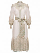 Lucena Button Front Midi Dress Forever New