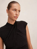 Trinity Twist High Neck Top Forever New