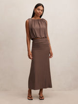 Sutton Sleeveless Bubble Top Forever New