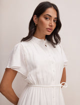 Harriet Lace Detail Midi Dress Forever New