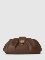 Portia Padlock Soft Clutch Forever New