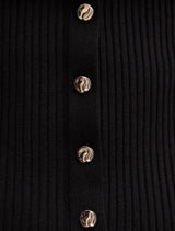 Sophie Button Through Rib T-Shirt Forever New