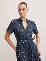 Therese Short Sleeve Midi Dress Forever New