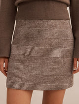 Molly Check Mini Skirt Forever New