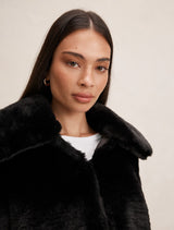 Piper Short Faux Fur Jacket Forever New