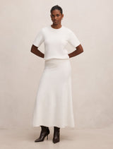 Elliotte Petite Knitted T-Shirt Forever New