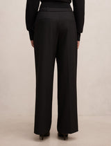 Kyla Petite Belted Straight Leg Pants Forever New