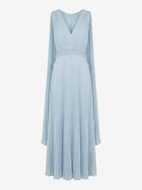 Leia Pleated Cape Maxi Dress Forever New