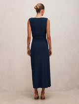 Kinsley Sleeveless Jersey Midi Dress Forever New