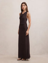 Jae Bubble Back Hardware Maxi Dress Forever New