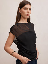 Remy Sheer Mixed Top Forever New