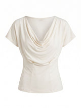 Phoebe Draped Cowl Top Forever New