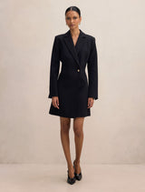 Saskia Petite Cinched Blazer Dress