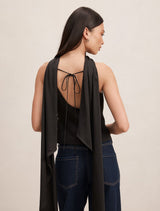 Millie High Neck Cape Top Forever New