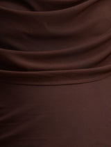 Olivia Draped Mesh Cape Top Forever New