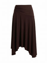 Ariel Petite Godet Hanky Hem Skirt Forever New