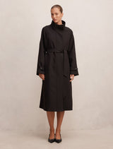 Florence Funnel Neck Trench Coat Forever New