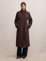 Florence Funnel Neck Trench Coat Forever New