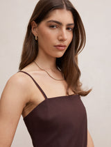 Sienna Linen Sarong Mini Dress Forever New