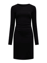 Ash Long Sleeve Ribbed Mini Dress Forever New