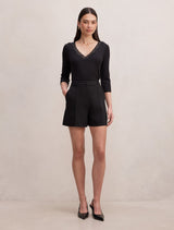 Chelsea Pintuck Shorts Forever New