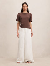 Matilda Linen Blend Wide Leg Pants Forever New